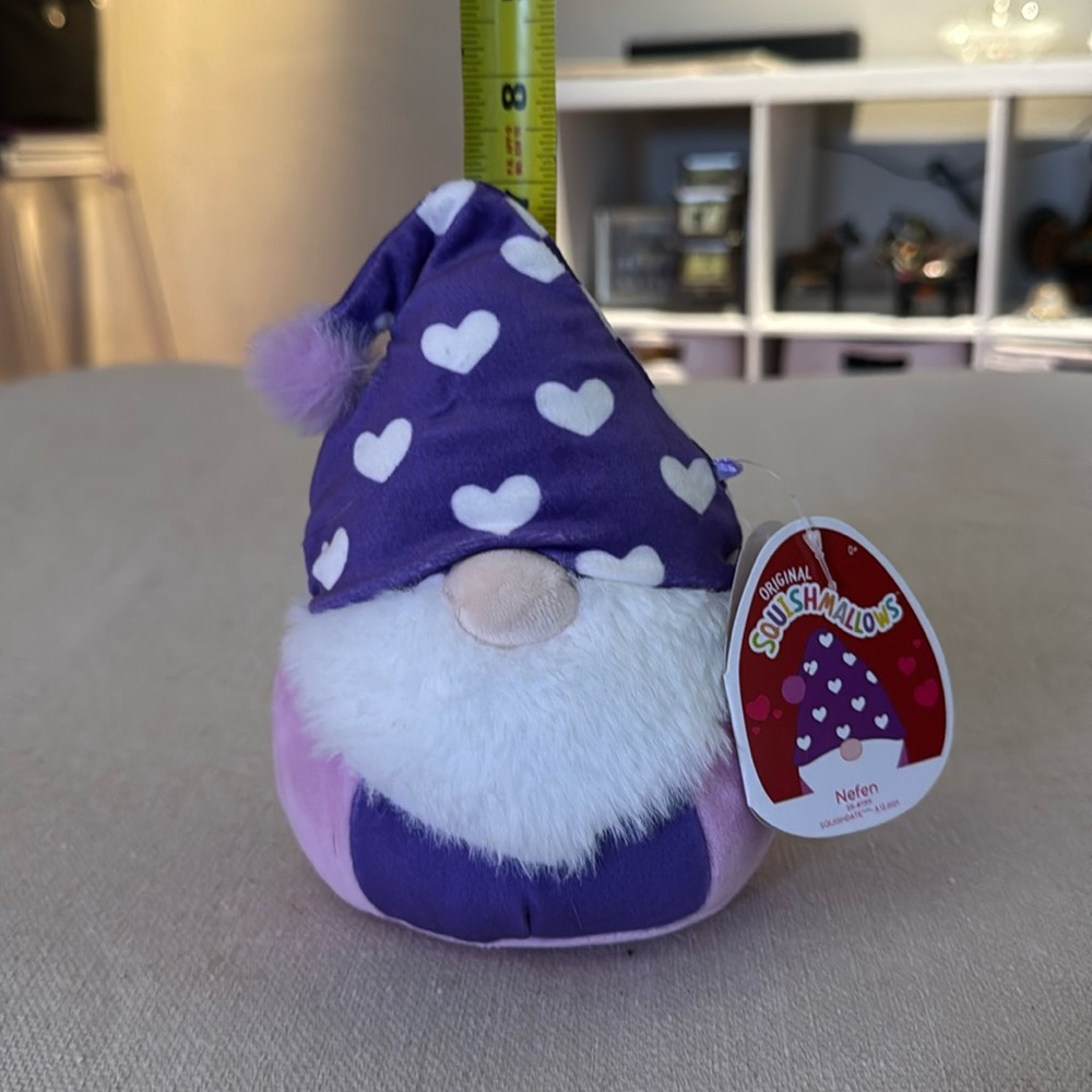 Squishmallows Squishmallows 8" Valentine Nefen the Gnome